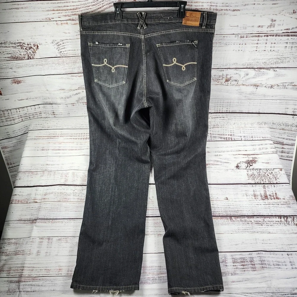 Vintage Y2K LRG Grass Roots Classic 47 Fit Jeans Mens 44 Baggy‎ Street Skate